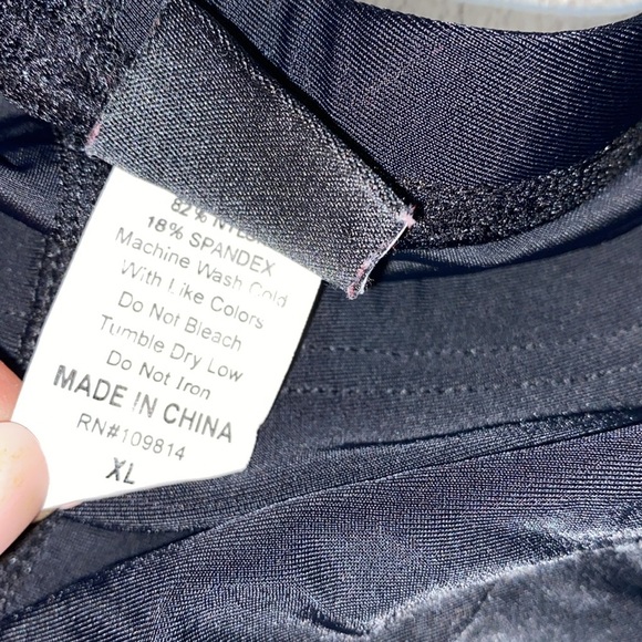 Canari black biker shorts size XLarge - Picture 6 of 7